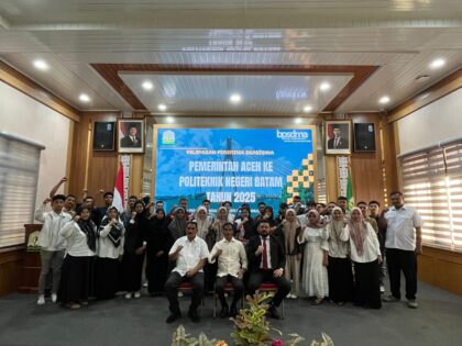 BPSDM Aceh lepas 30 Mahasiswa